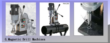 G.磁力電鑽Magnetic Drill Machines