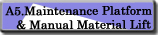 A5.MAINTENANCE PLATFORM & MANUAL MATERIAL LIFT