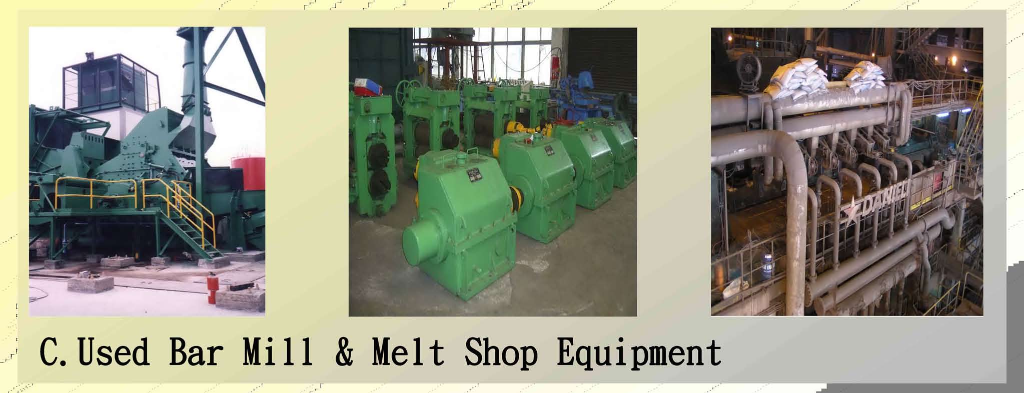Used Bar Mill & Melt Shop Equipment