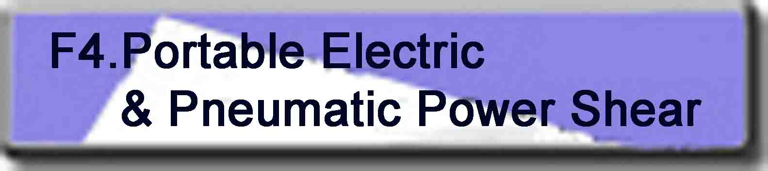Portable Electric & Pneumatic Power Shear