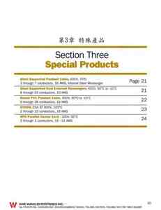 3-20.特殊產品SECTION THREE SECTION THREE SPECIAL PRODUCTS