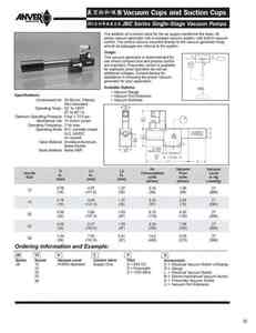 D1c-12.JBC系列單級真空泵,JBC SERIES SINGLE-STAGE VACUUM PUMPS