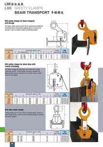 4-13.LSE安全夾具-吊樑運送SAFETY CLAMPS-BEAM TRANSPORT