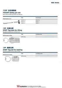 3-3-22.PSGWP 安全插銷組　PSGWP Safety Pin Set
