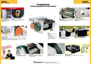 6-23. TRB捲揚機選用配備 Optional Equipments for TRB Winches
