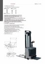 B6-23.電動人行堆料機 - NL-PSSM 1020 AFL 型   ELECTRIC PEDESTRIAN STACKERS
