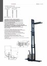 B6-37.電動人行堆料機 - NL-PSS 1529 型   ELECTRIC PEDESTRIAN STACKERS