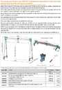 走行鋁製門型吊車AKF-HV 設計適用於平坦和堅固的地面容易移動和組裝